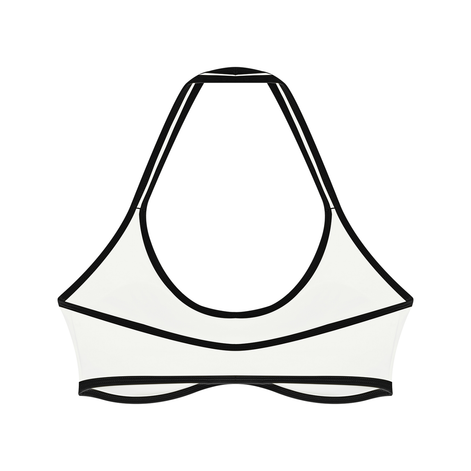 Women's Halter Color Block Yoga Sports Bra