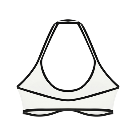 Women's Halter Color Block Yoga Sports Bra